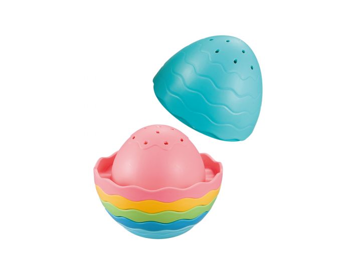 Stacking eggs toy on sale