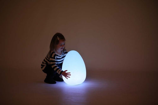 Sensory mood light egg