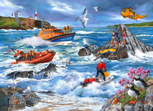 Against The Tide 1000 Piece Puzzle