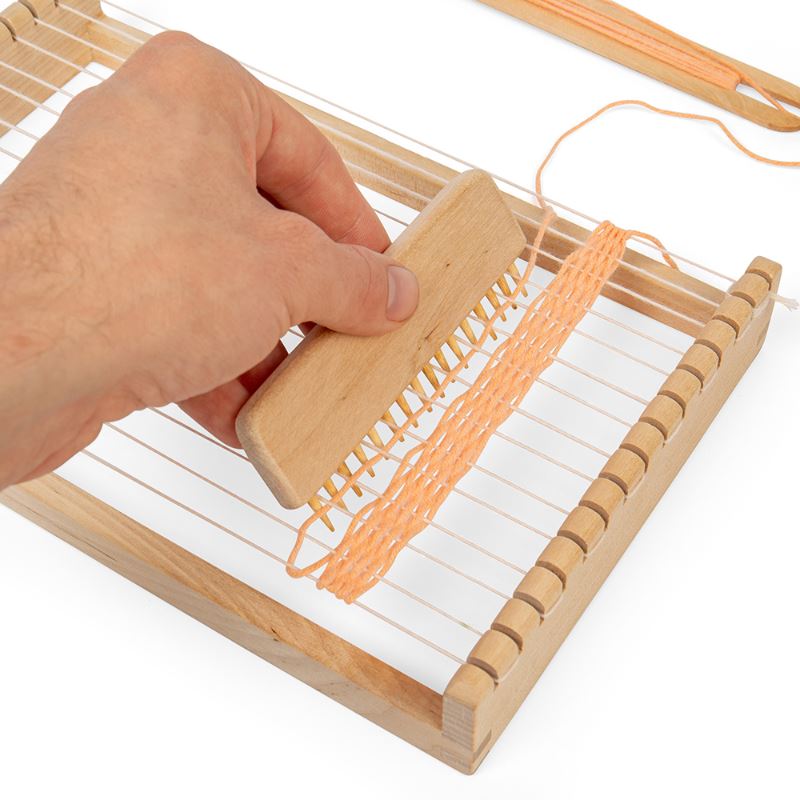 Children’s Wooden Weaving Loom Set - BigJigs