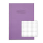 RHINO A4 Exercise Book - 7mm Squared | 80pg/10pk