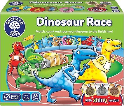 Dinosaur Race Board Game