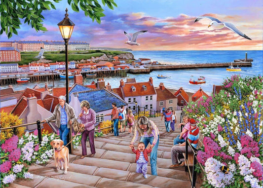 199 Steps Whitby 1000 Piece Puzzle