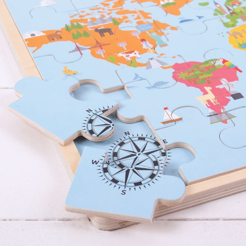 World Map Puzzle