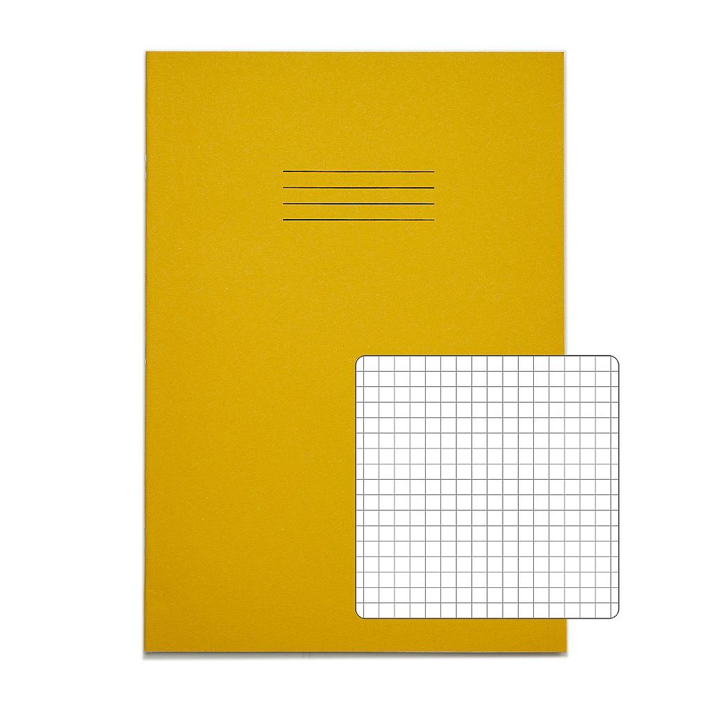 RHINO A4 Exercise Book - 7mm Squared | 80pg/10pk