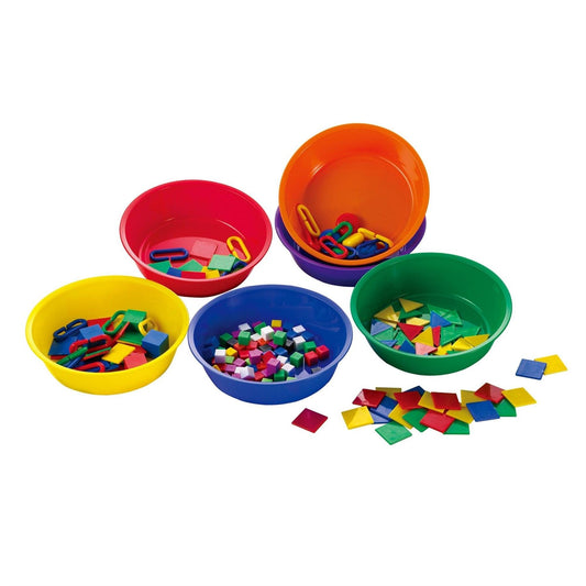 Colored Sorting Bowls