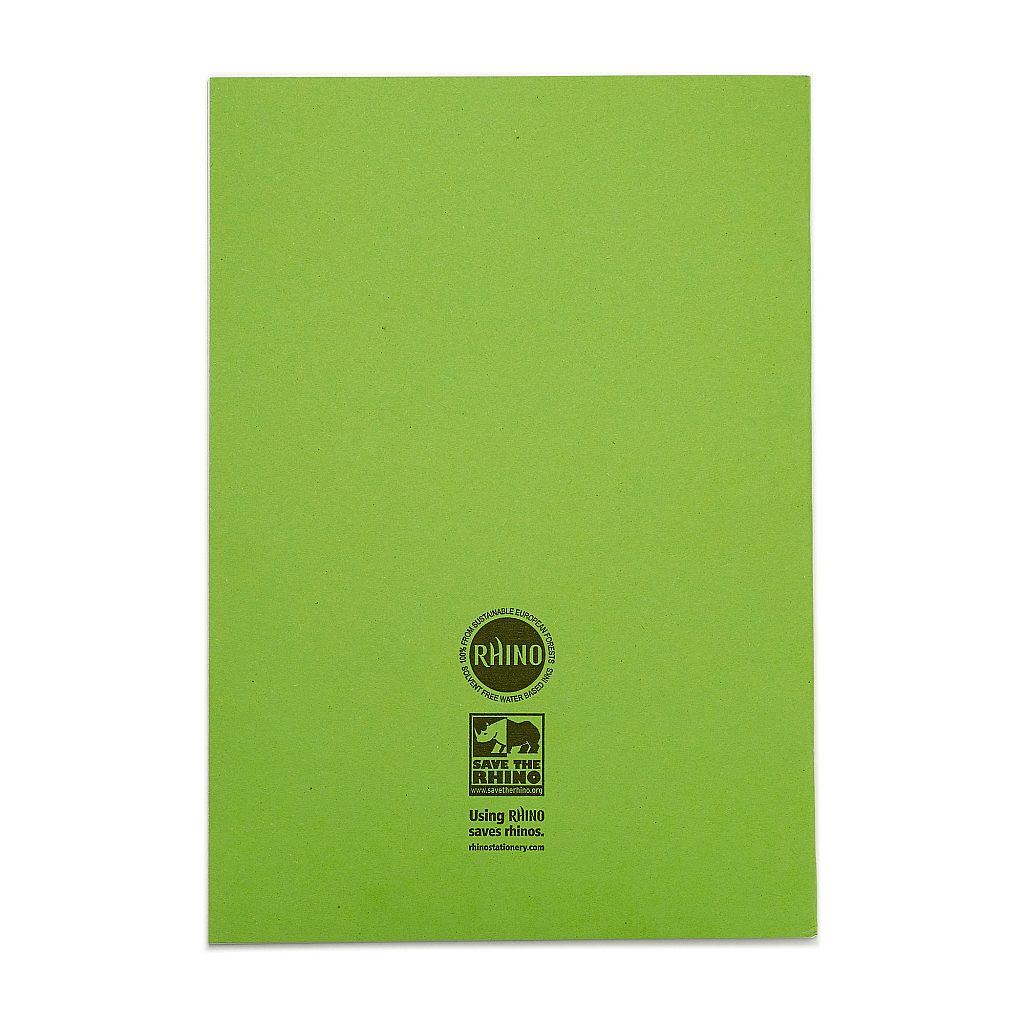 RHINO A4 Exercise Book - 8MM Lined/Blank Alternate | 80pg/10pk