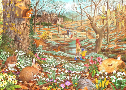 Snowdrop Walk BIG 500 Puzzle