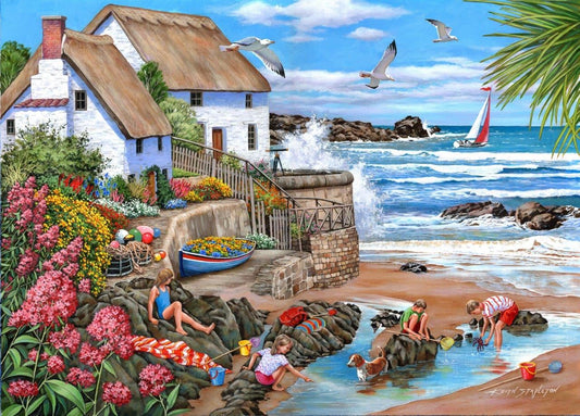 Seaspray Cottages 1000 Piece Puzzle