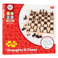 Draughts and Chess Set