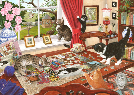 Puzzling Paws 1000 Piece Puzzle