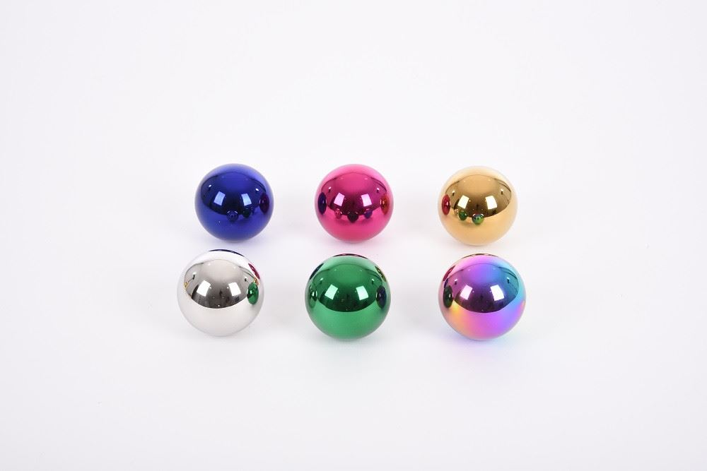 Sensory Reflective Colour Mystery Balls - Pk6