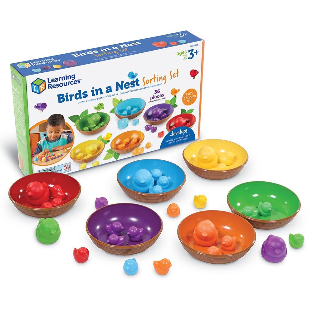 Birds in a Nest Sorting Set