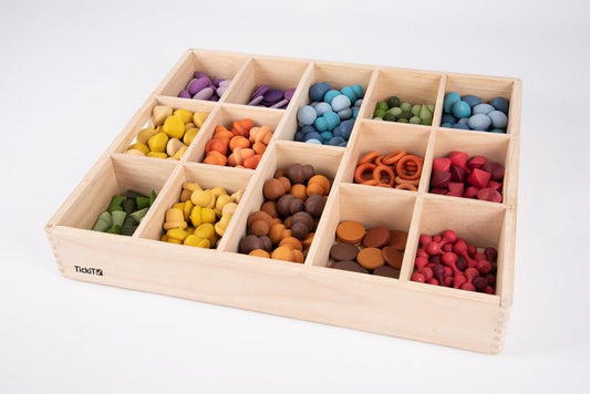 Wooden treasures super set & 14 way tray