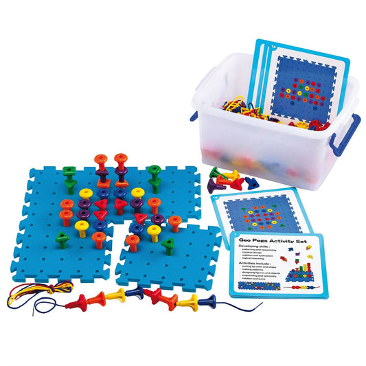 Geo Pegs Activity Set