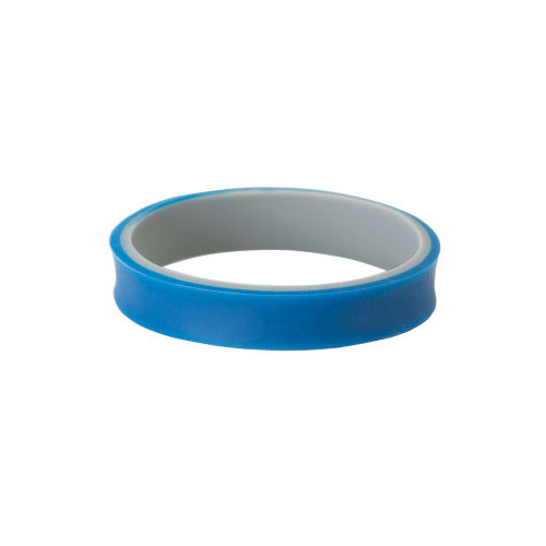 Adult Flip Communication Bangle Sensory Chew - Blue and Grey