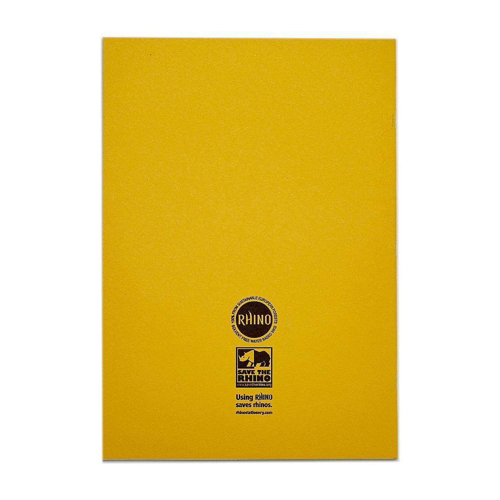 RHINO A4 Exercise Book - 7mm Squared | 80pg/10pk