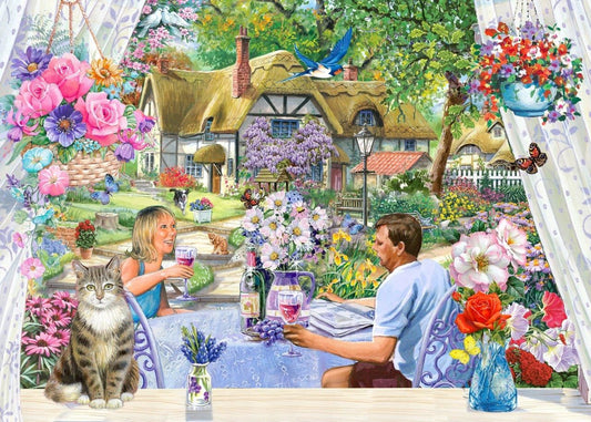 Enjoying the Garden BIG 500 Puzzle