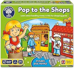 Pop to the Shops Board Game