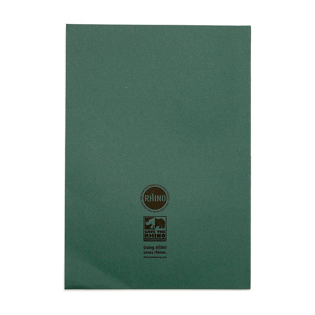 RHINO A4 Exercise Book - 8mm Lined + Margin | 80pg/10pk