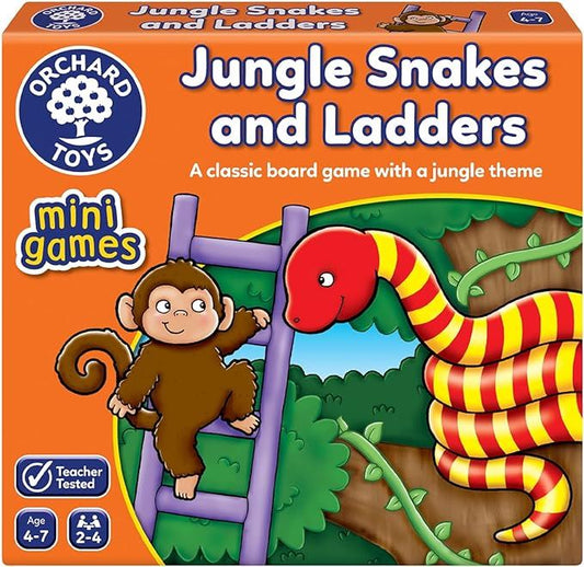 Jungle Snakes & Ladders Mini Game