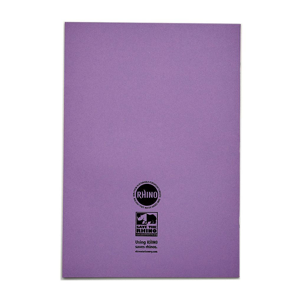 RHINO A4 Exercise Book - 10MM Squared | 80pg/10pk