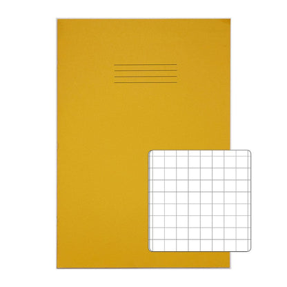 RHINO A4 Exercise Book - 10MM Squared | 80pg/10pk