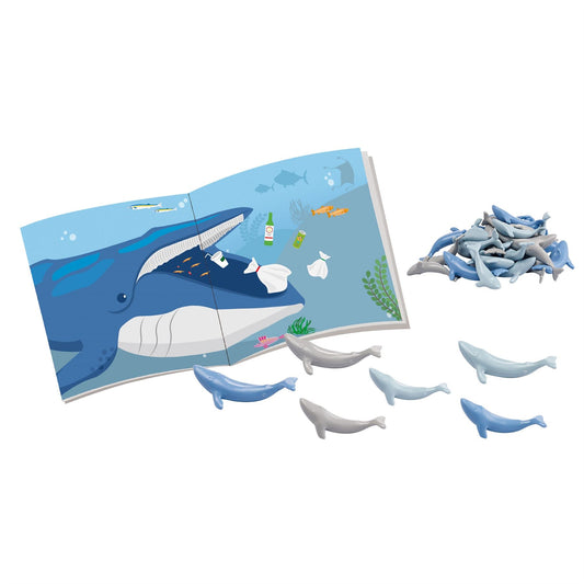 Green-n-Learn Whales Story Counters Set