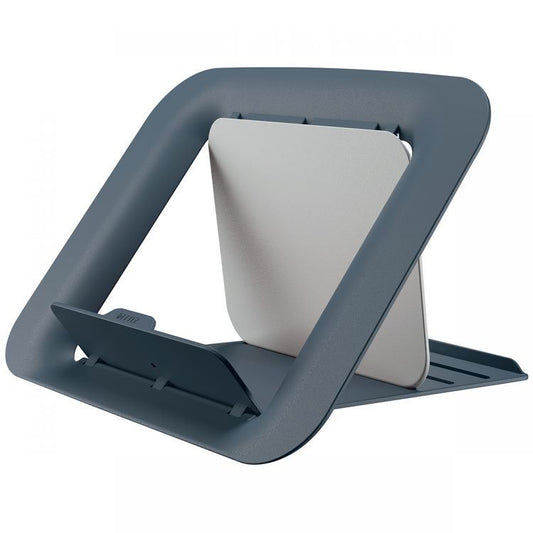 Cosy Adjustable Laptop Stand - Velvet Grey