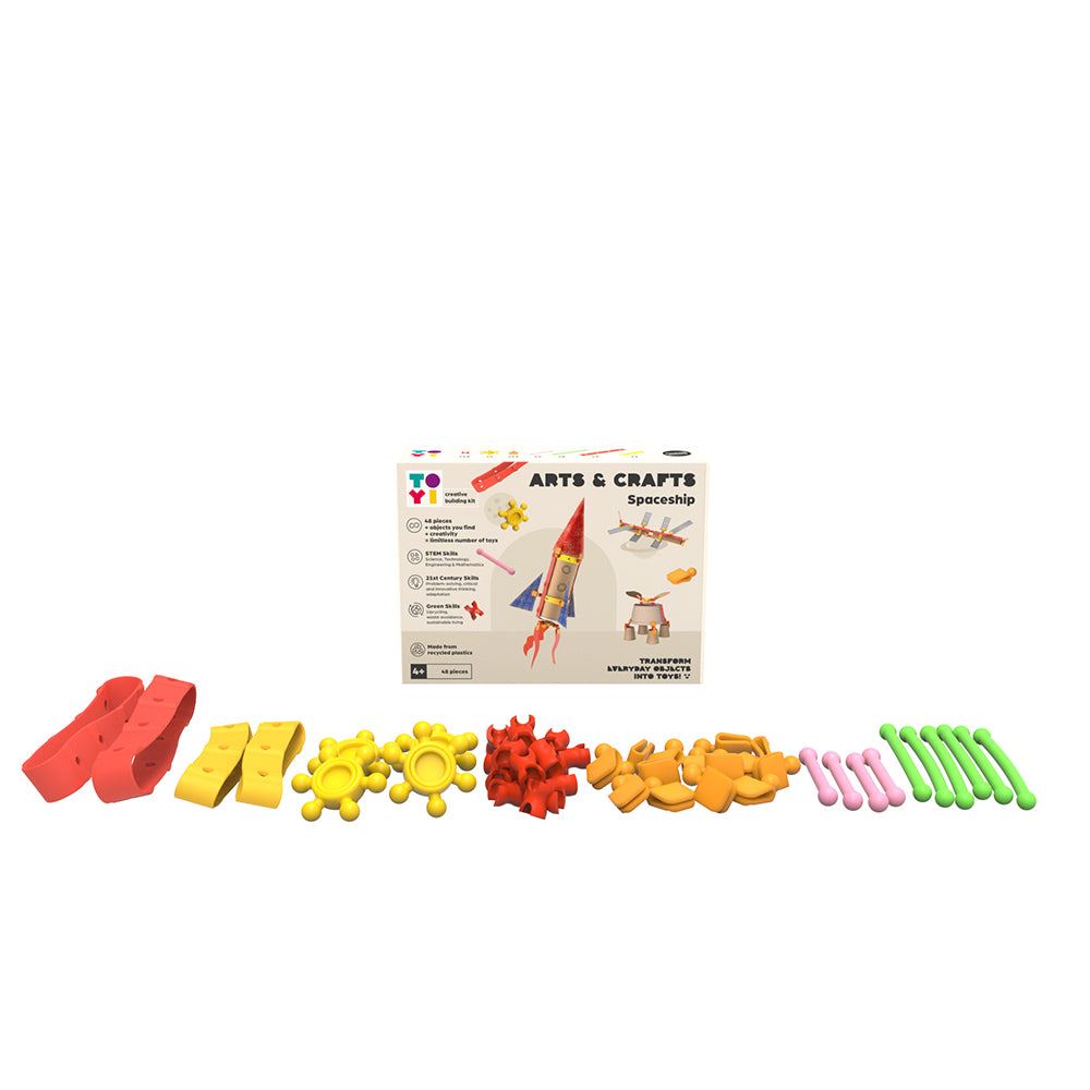 Toyi Arts and Crafts Spaceship Building Kit