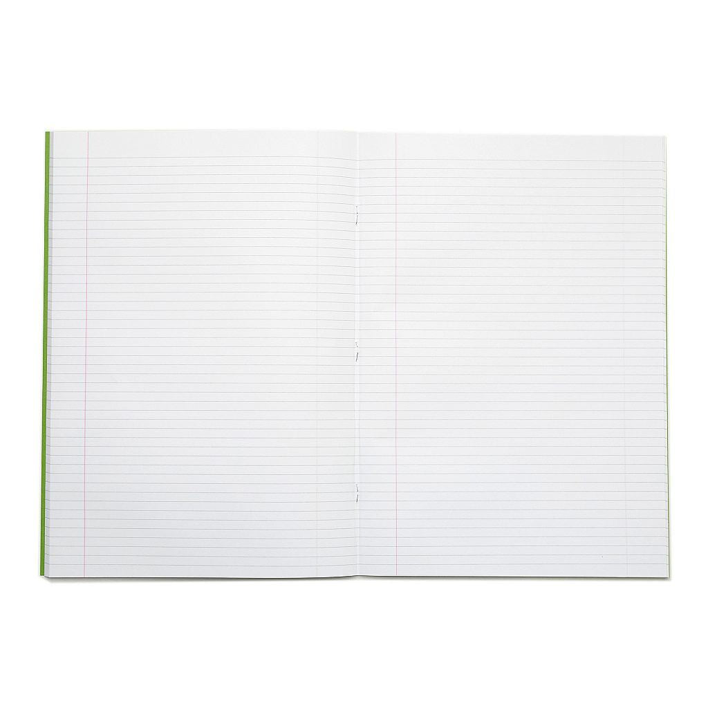 RHINO A4 Exercise Book - 6MM Lined Margin | 80pg/10pk