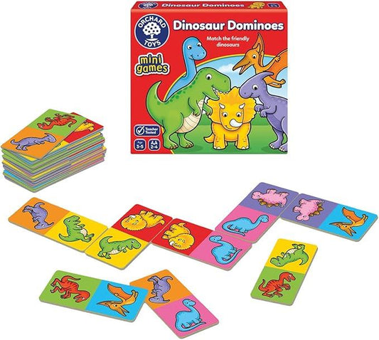 Dinosaur Dominoes Mini Game