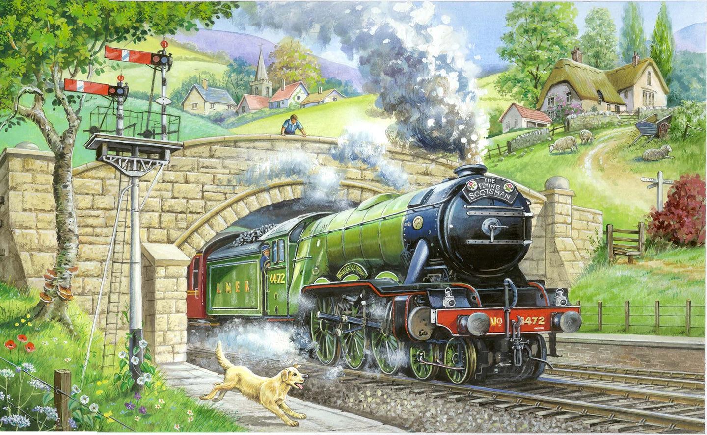 Train Spotting BIG 250 Puzzle