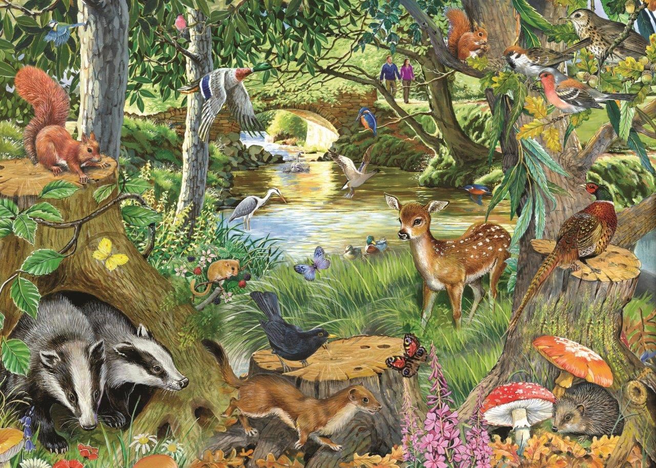 Riverside Glade BIG 500 Puzzle