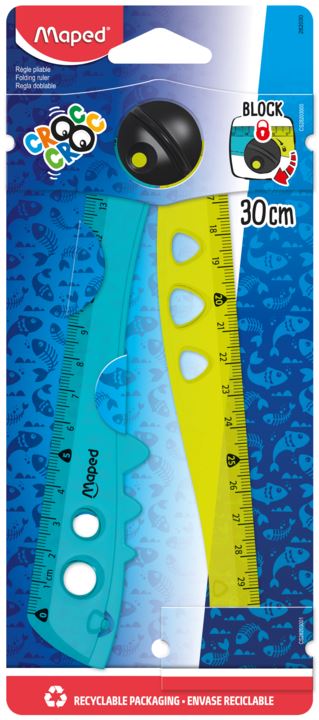 Maped Croc Croc Folding Ruler