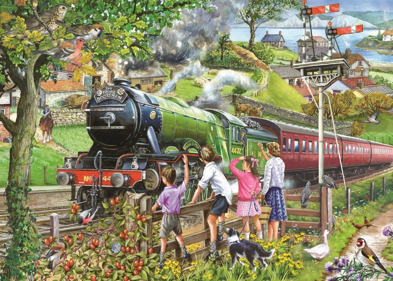 Full Steam Ahead 1000 Piece Puzzle