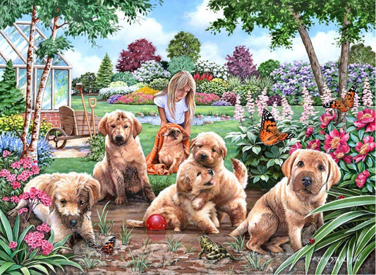 Mucky Pups BIG 500 Puzzle