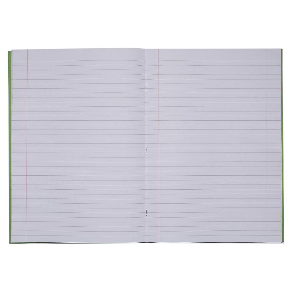 RHINO A4+ 13 x 9 Oversized Exercise Book - 8MM Lined W/ Margin |80pg/10pk