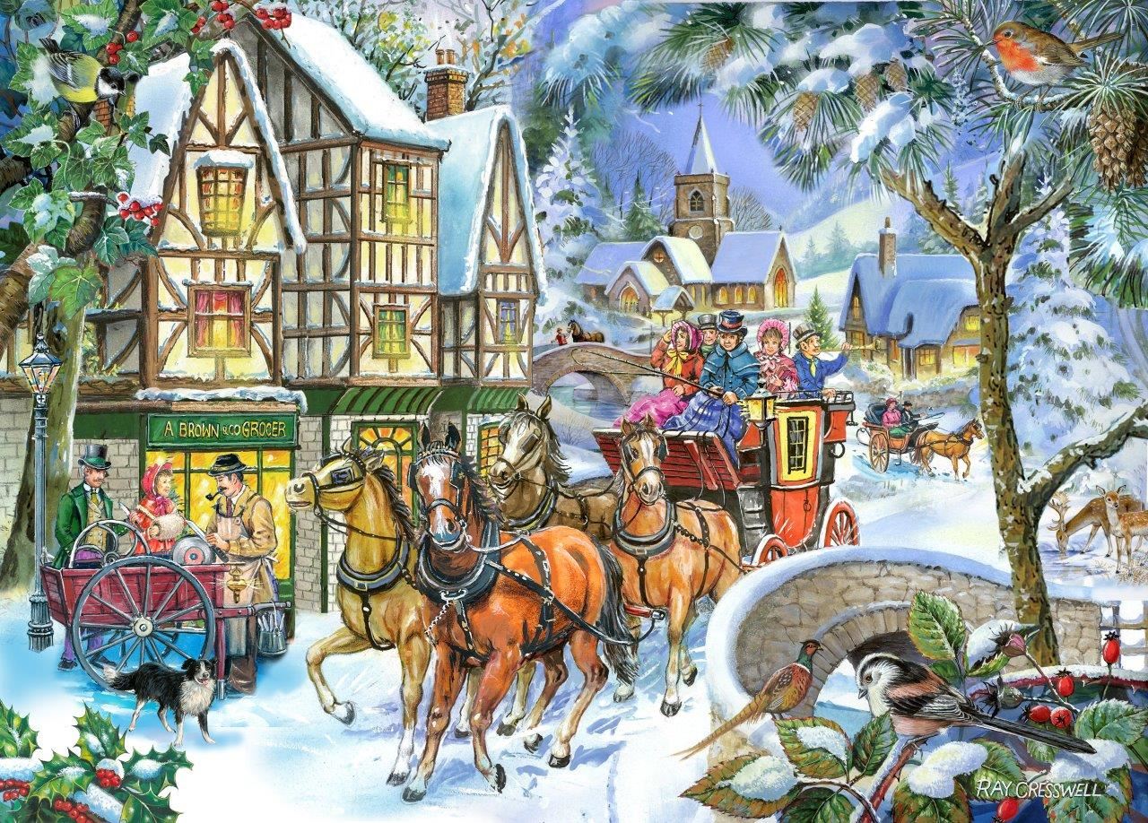 Snow Coach BIG 500 Puzzle