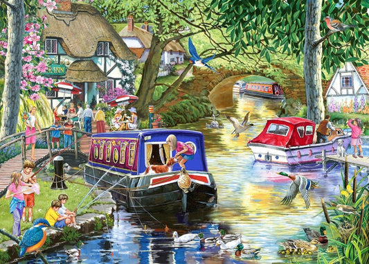 Summer on the River 1000 Piece Puzzle