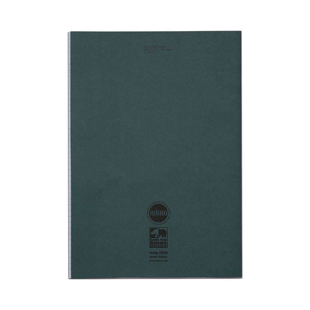 RHINO A4+ 13 x 9 Oversized Exercise Book - 8MM Lined W/ Margin |80pg/10pk