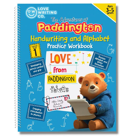 PADDINGTON™ Learn To Write The Alphabet And Handwriting Practice Activity Book: Ages 3-5