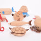 Wooden Sea Creatures