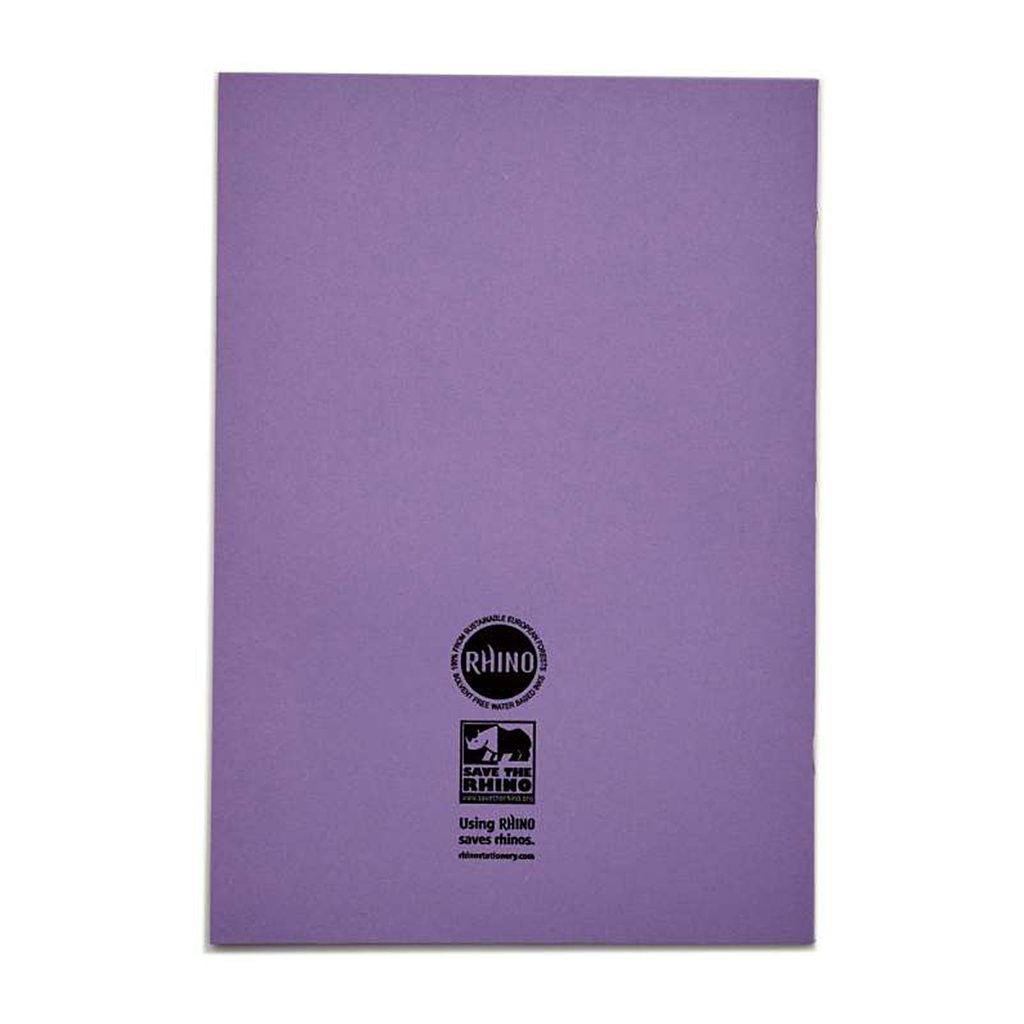 RHINO A4 Exercise Book - 5mm Squared | 80pg/10pk