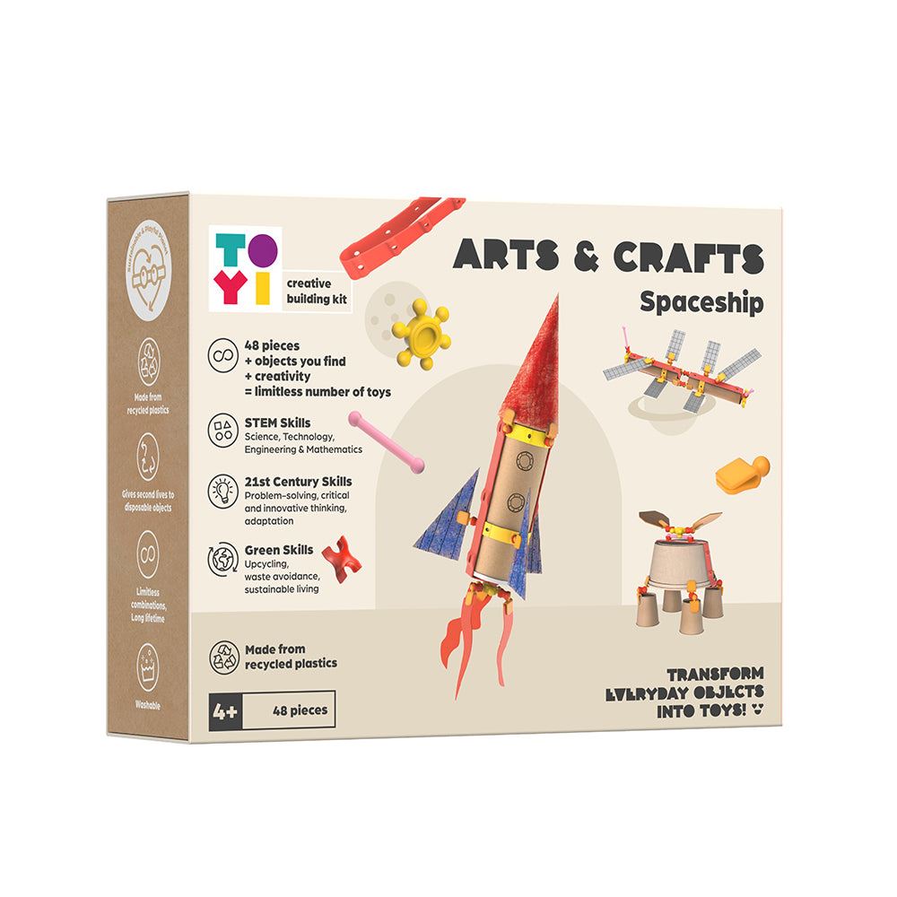 Toyi Arts and Crafts Spaceship Building Kit