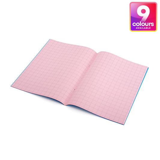 A4 - 15mm Squared Tinted Exercise Book | The Dyslexia Shop