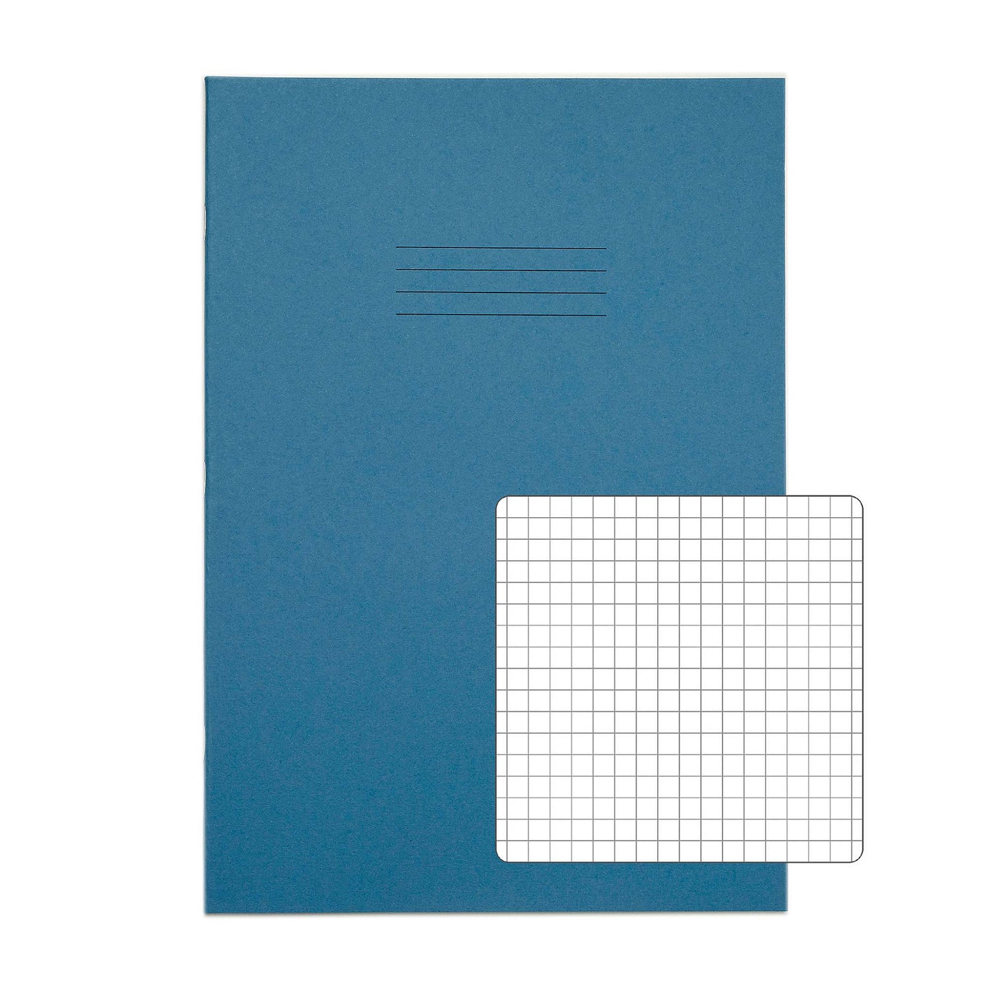 RHINO A4 Exercise Book - 5mm Squared | 80pg/10pk