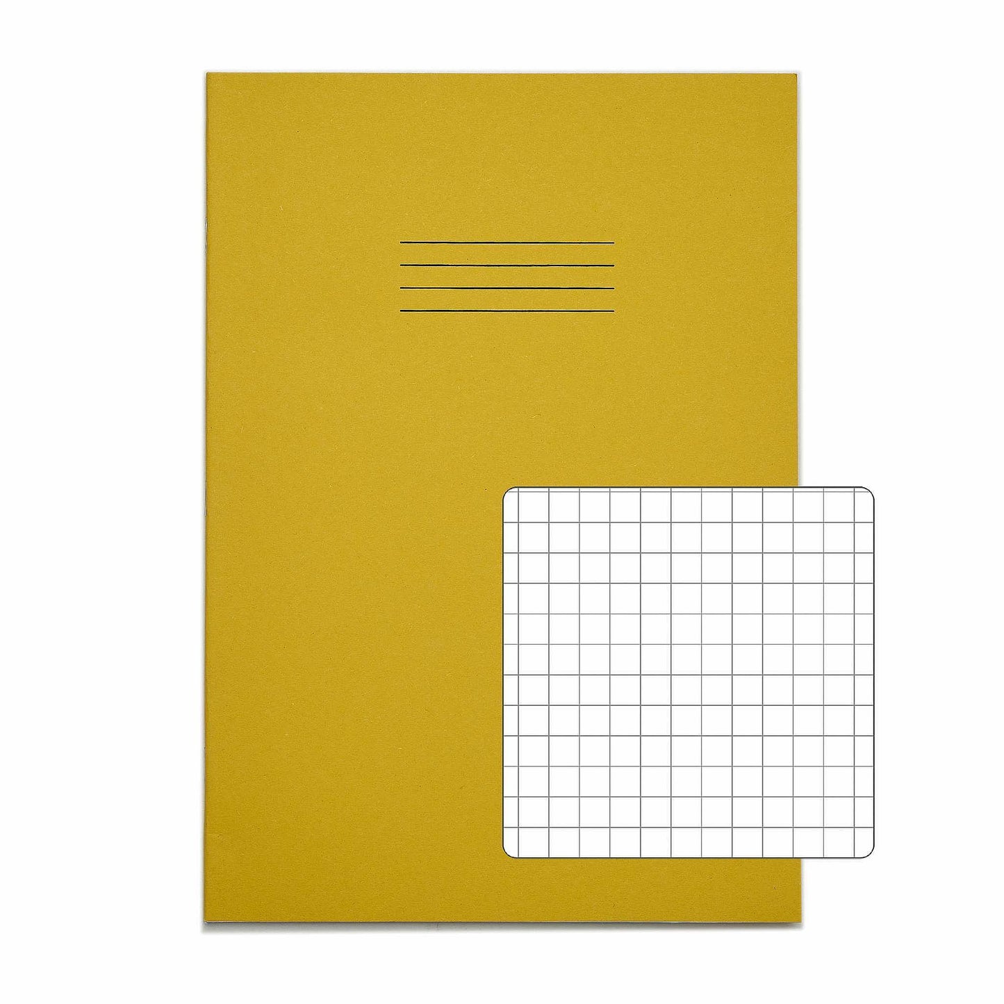 RHINO A4 Exercise Book - 5mm Squared | 80pg/10pk