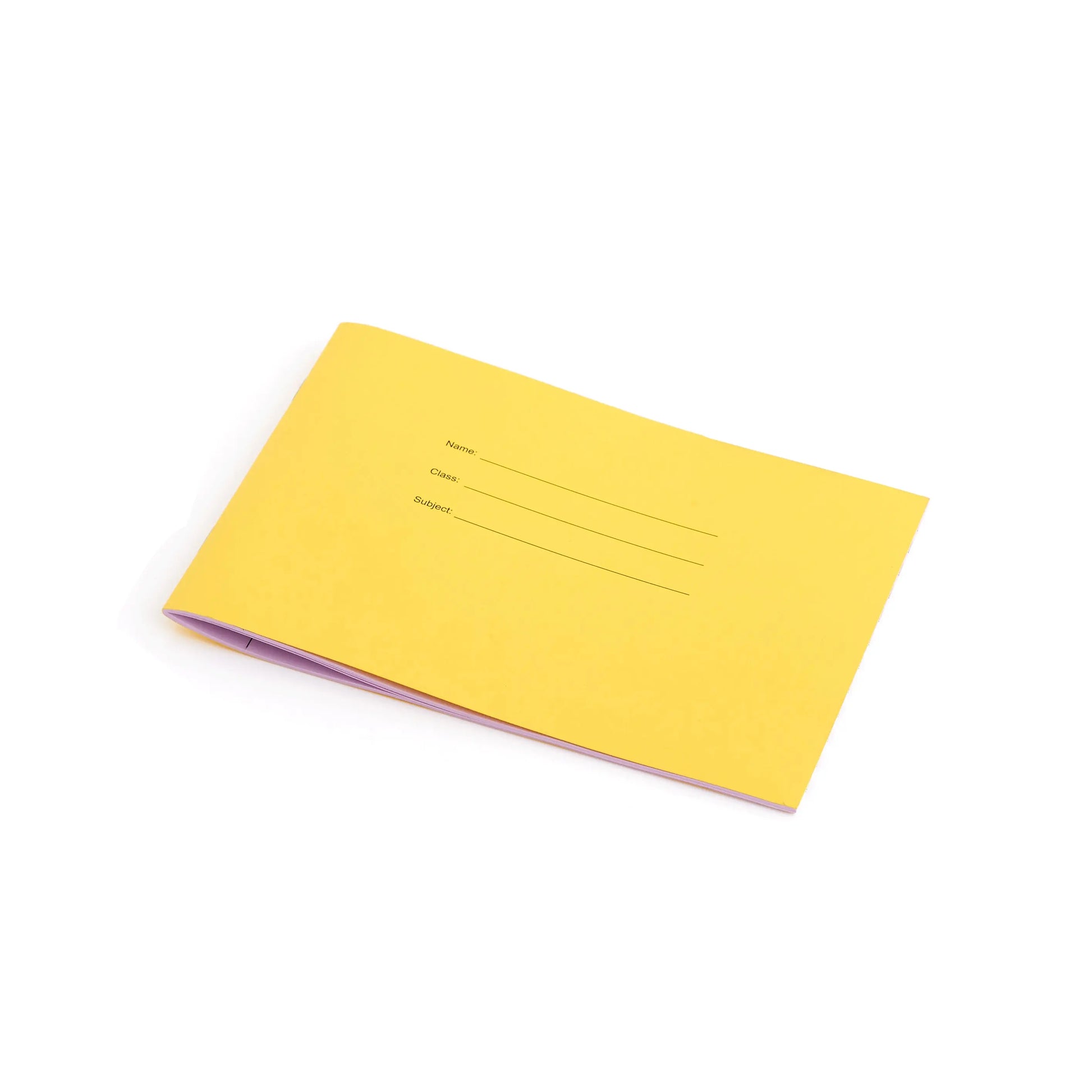 A5 Landscape - 10MM Handswritting Book - (Yellow Cover) | The Dyslexia Shop