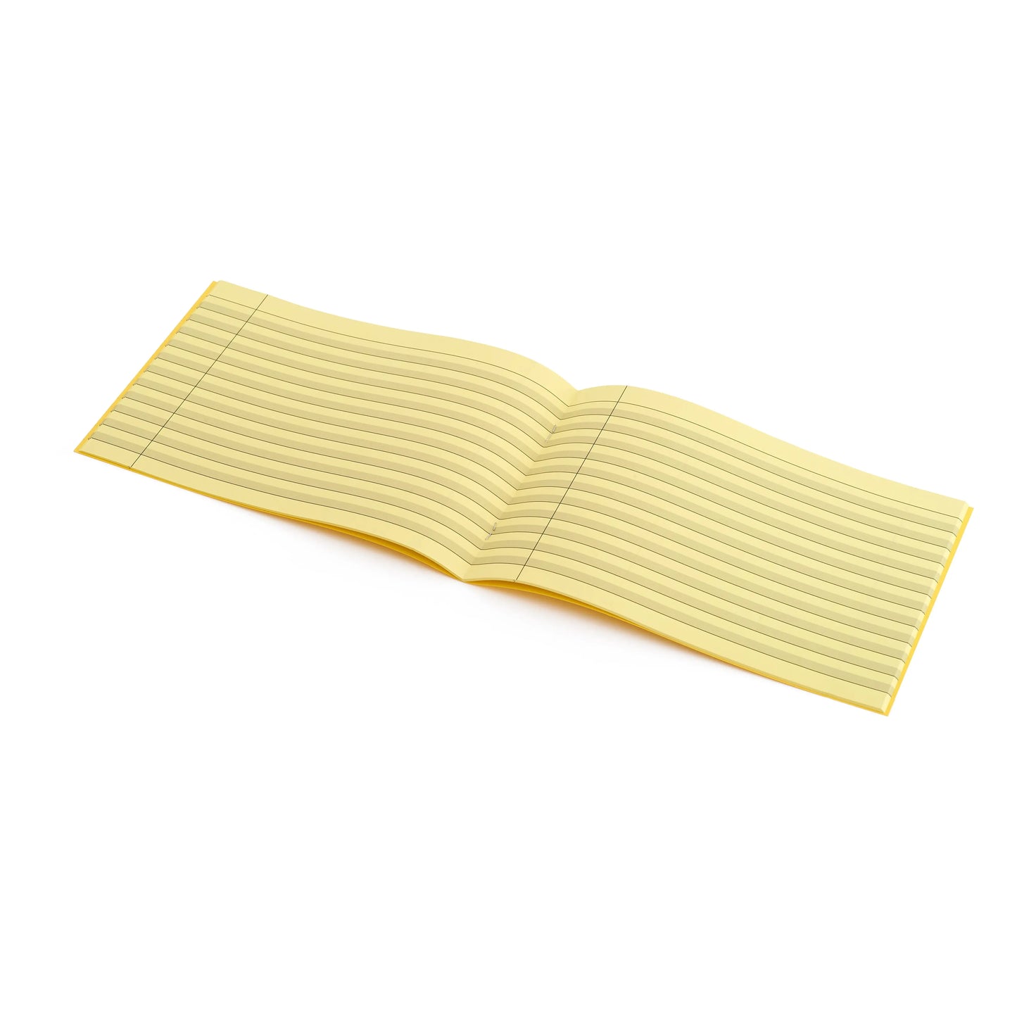 A5 Landscape - 10MM Handswritting Book - (Yellow Cover) | The Dyslexia Shop